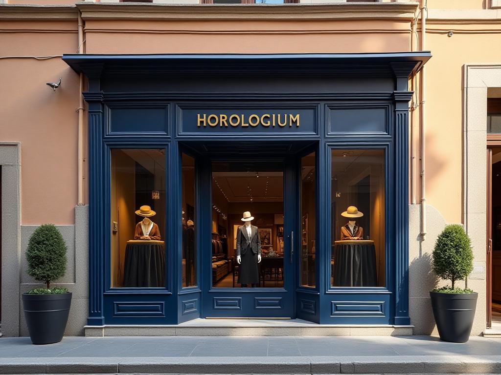 L'esterno dell'Atelier Horologium Hats a Roma