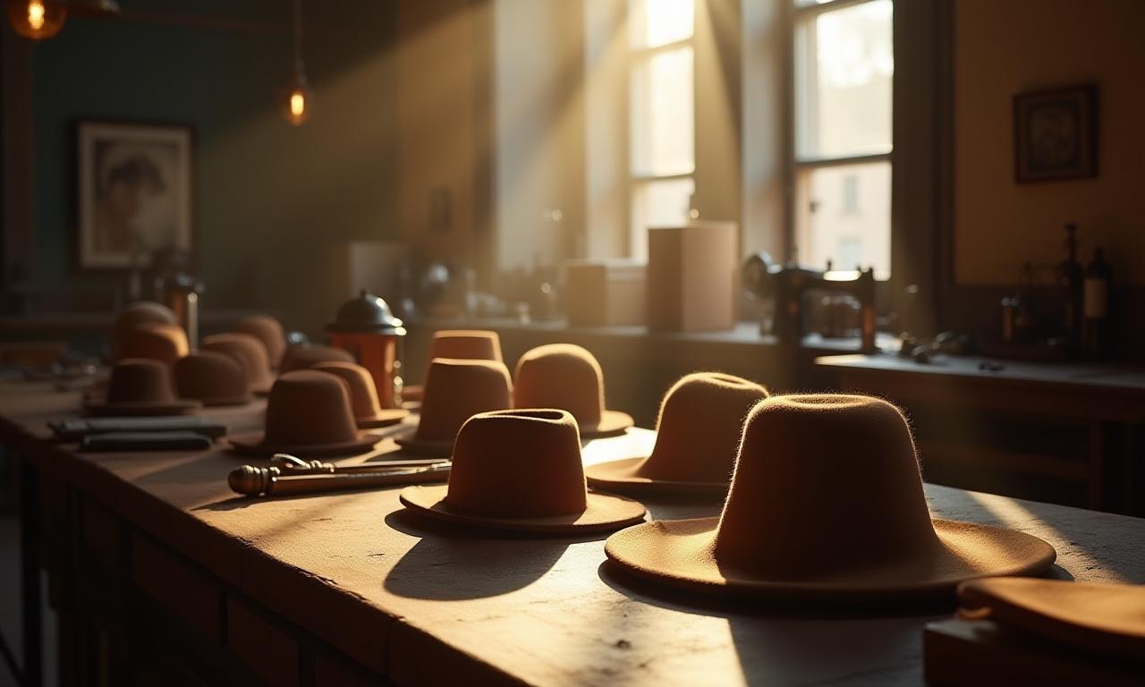 Atelier di cappelli artigianali a Roma