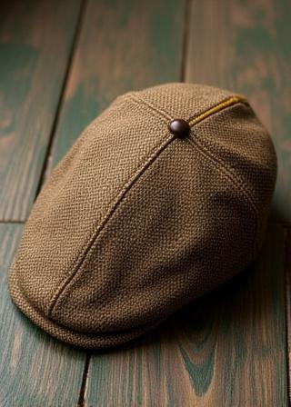 Berretto in lana spina di pesce