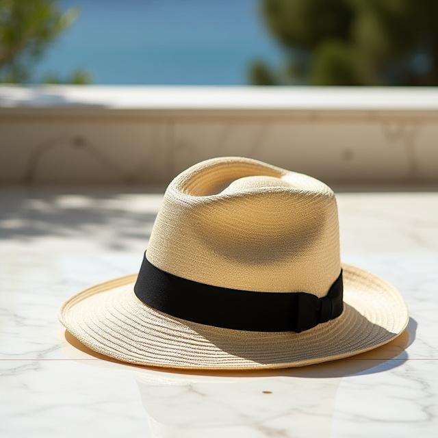 Cappello di paglia artigianale per estate
